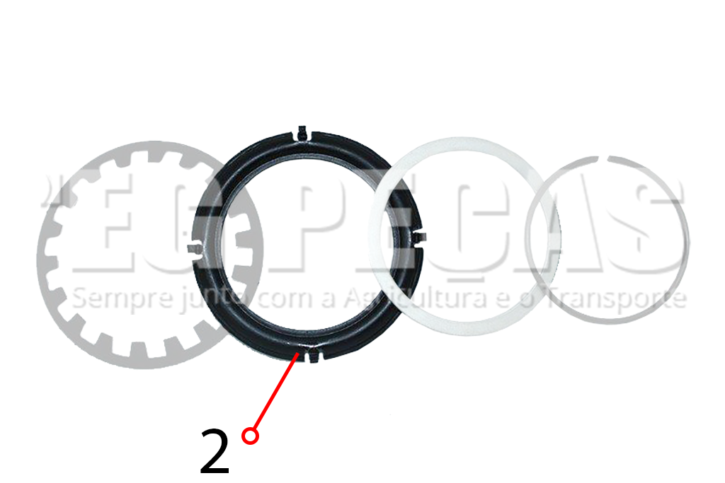 Fotografia da peça 71079 Anel Estampado do KIT 72272 - Sachs 380mm