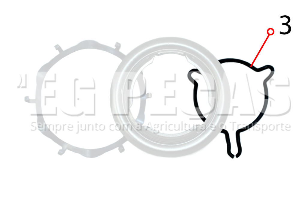 Fotografia da peça 72221 Arame Trava (gatinho) do KIT 72220 - Mercedinho 709/912