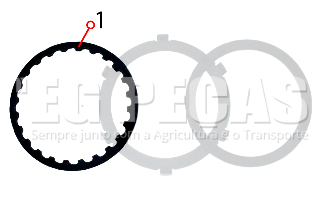 Fotografia da peça 72273 Anel de Atrito do KIT 72276