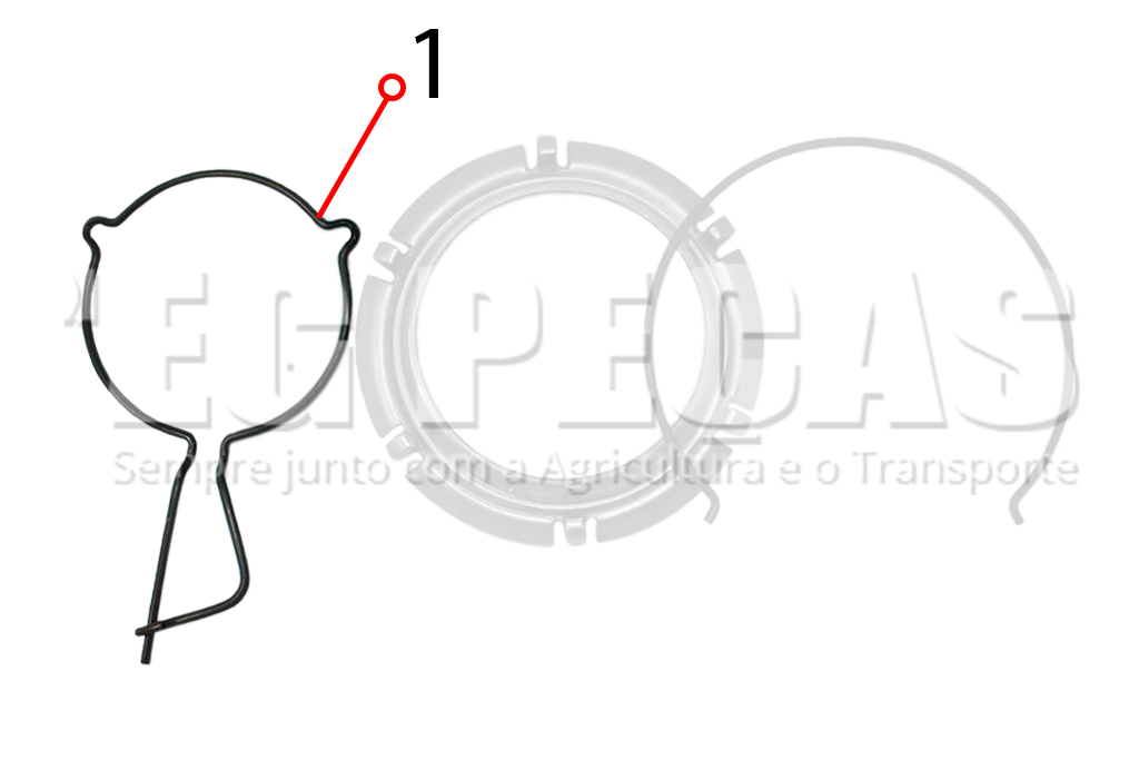 Fotografia da peça 72217 Arame Trava (gatão ou coador) do KIT 72215 - MBB/Scania