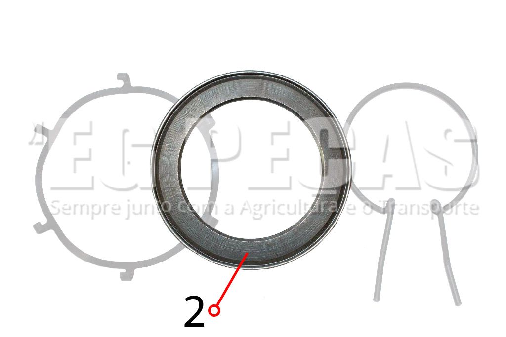 Fotografia da peça 72226 Anel de Ferro do KIT 72225 - Scania Servo