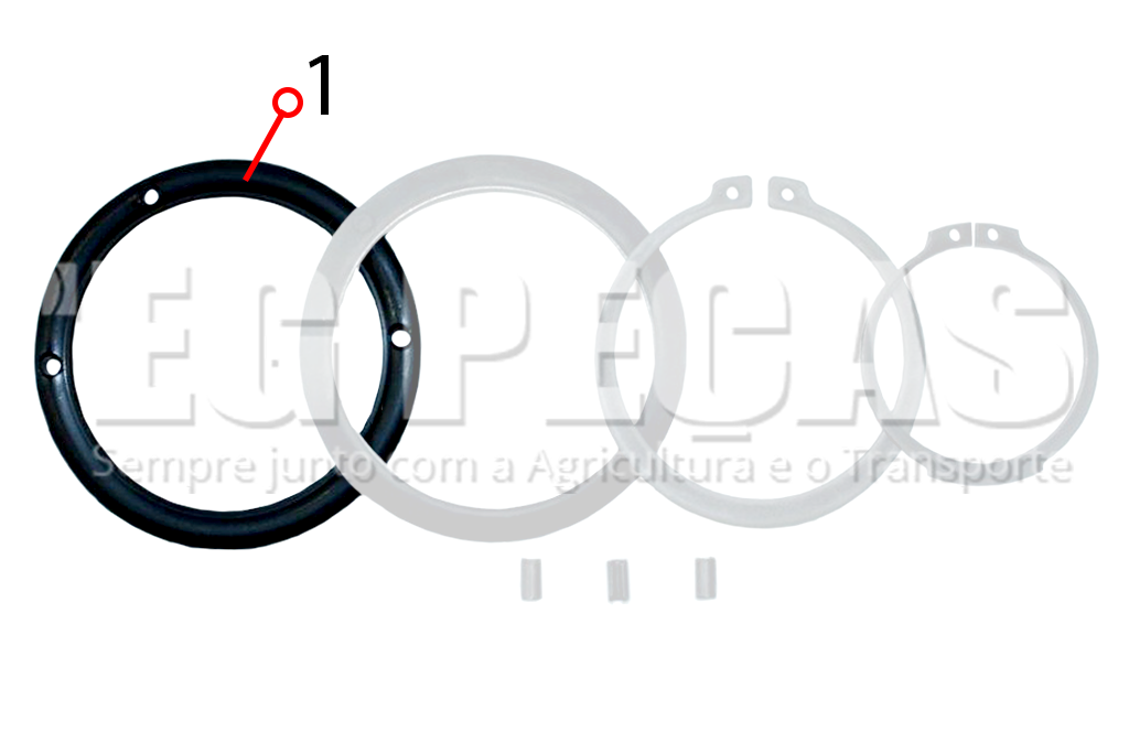 Peça 71091 - Anel de Ferro do KIT 71090 - Ford Cargo - VALMET 1280