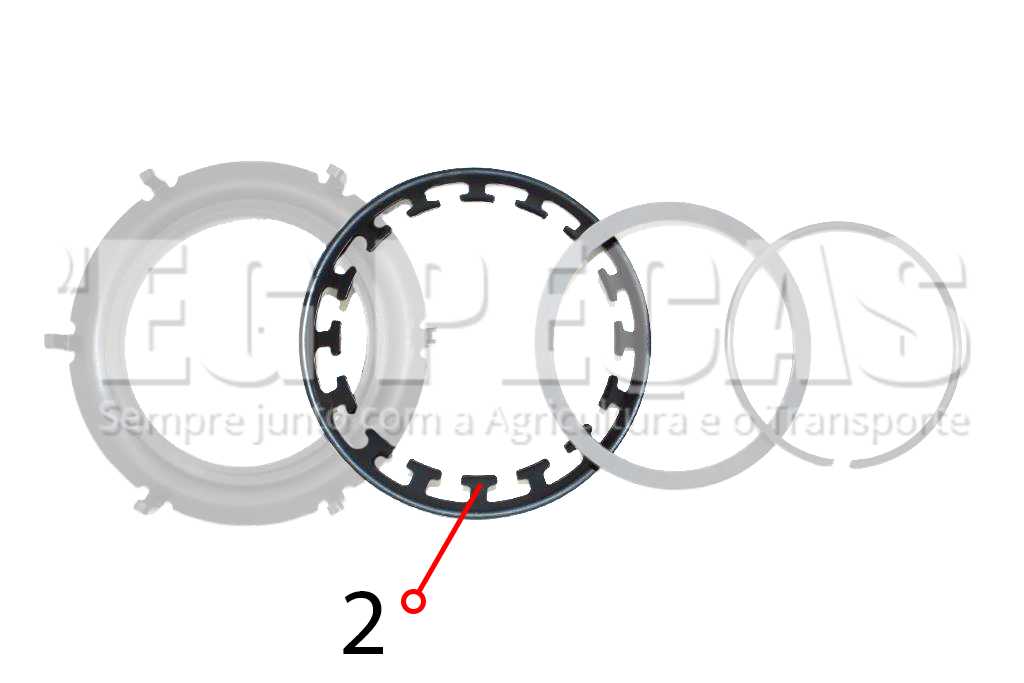 Fotografia da peça 71106 do KIT 72201 - Volvo/Scania