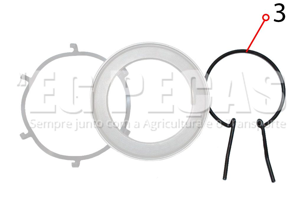 Fotografia da peça 72228 Anel Trava do KIT 72225 - Scania Servo