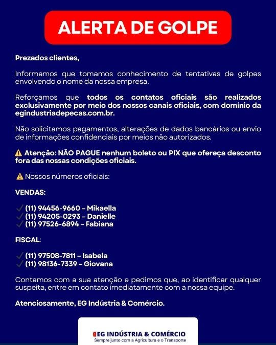 EG Indústria de Peças